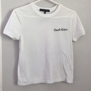 Cool Kids White tee